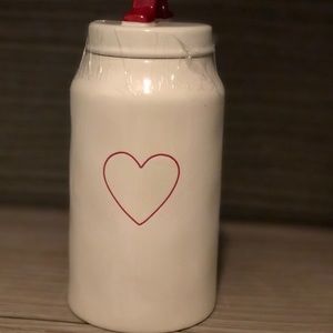 Rae Dunn Heart Canister